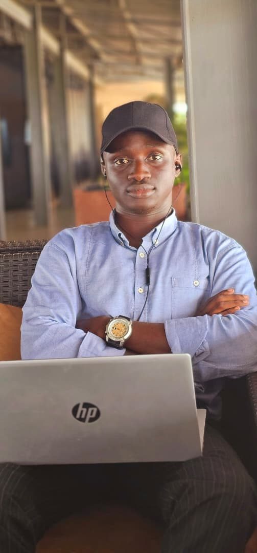 Abdulmumin at work